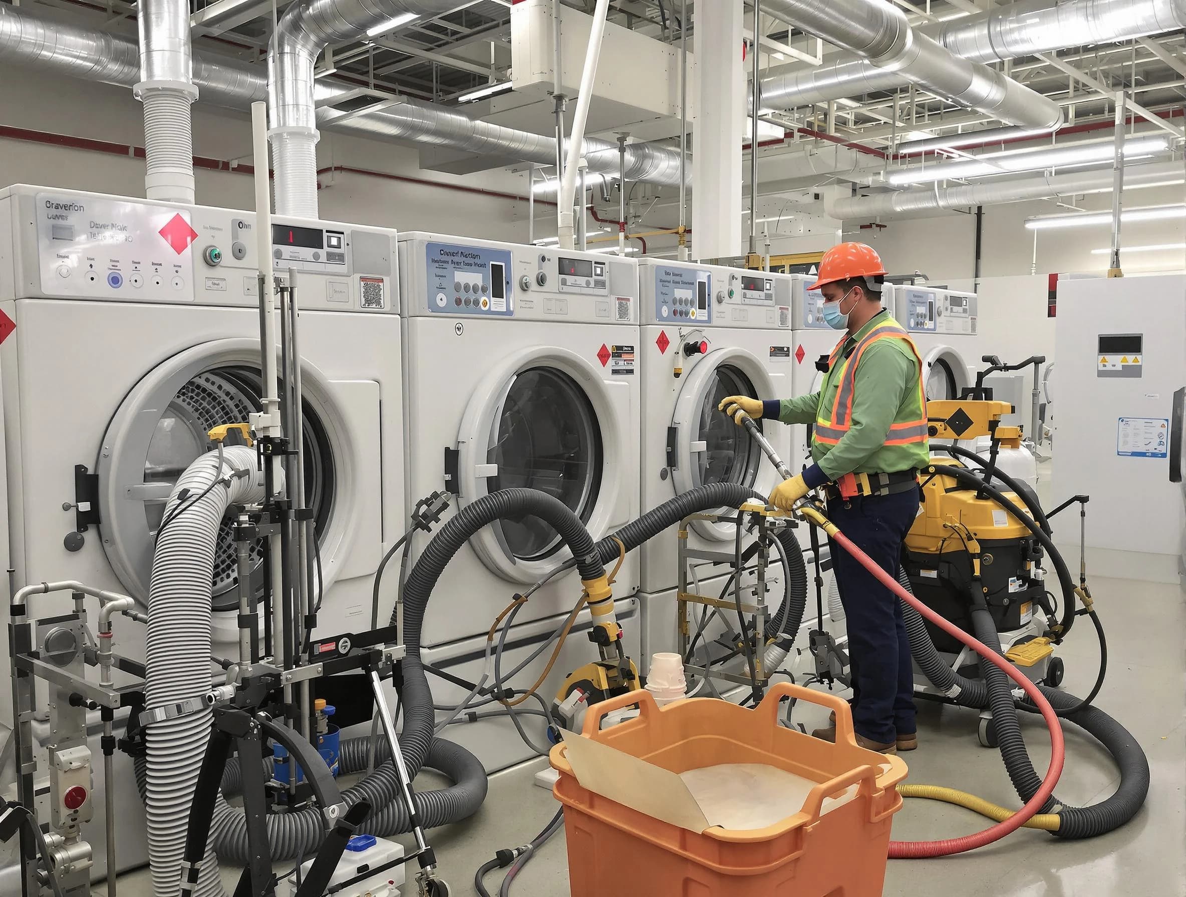 Commercial-grade dryer vent cleaning by Yukon Dryer Vent Cleaning in Yukon