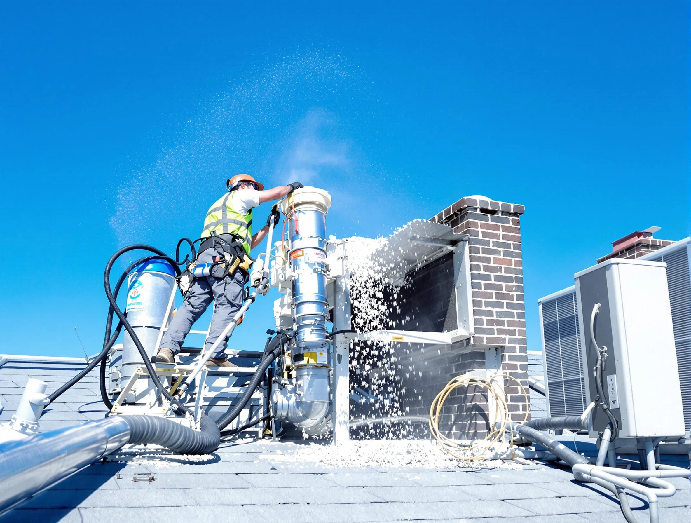 Expert roof dryer vent cleaning by Yukon Dryer Vent Cleaning in Yukon