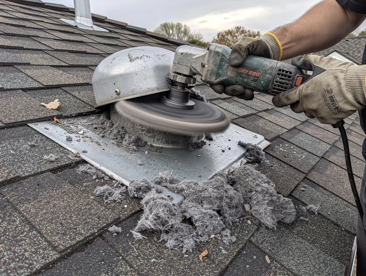 Expert roof dryer vent cleaning by Yukon Dryer Vent Cleaning in Yukon