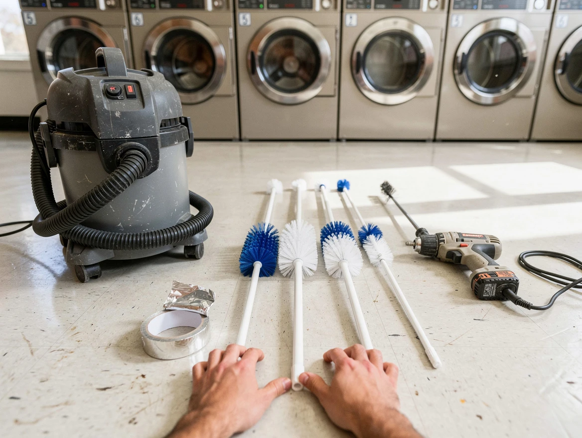Commercial-grade dryer vent cleaning by Yukon Dryer Vent Cleaning in Yukon