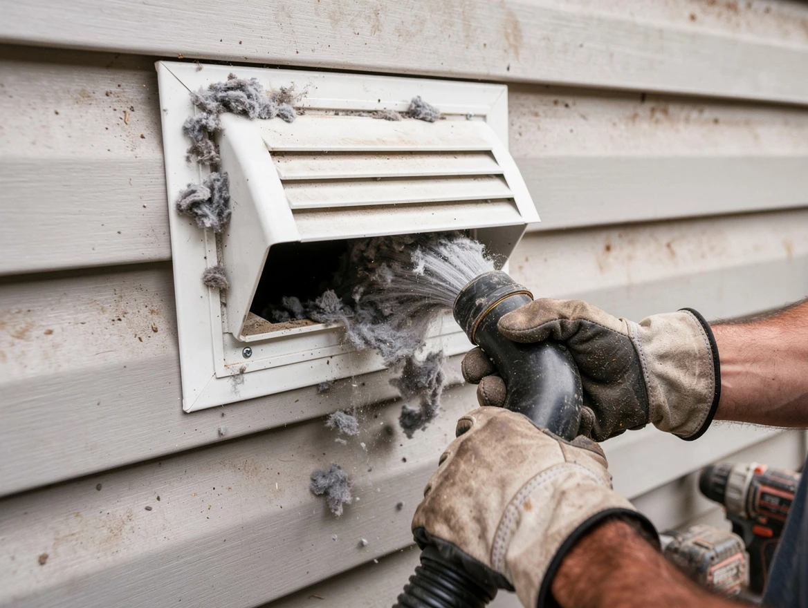 Professional dryer vent cleaning by Yukon Dryer Vent Cleaning in Yukon