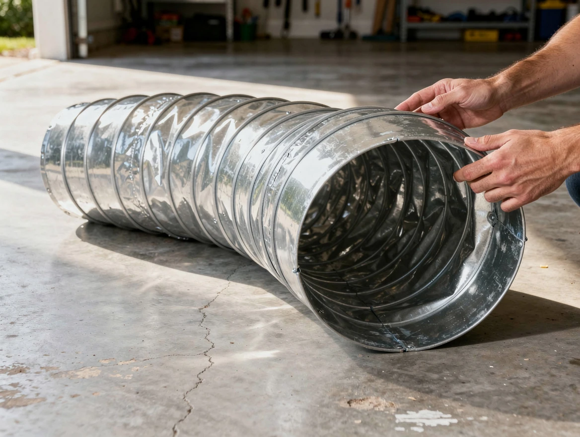 Yukon Dryer Vent Cleaning specialist using advanced equipment for thorough duct cleaning in Yukon
