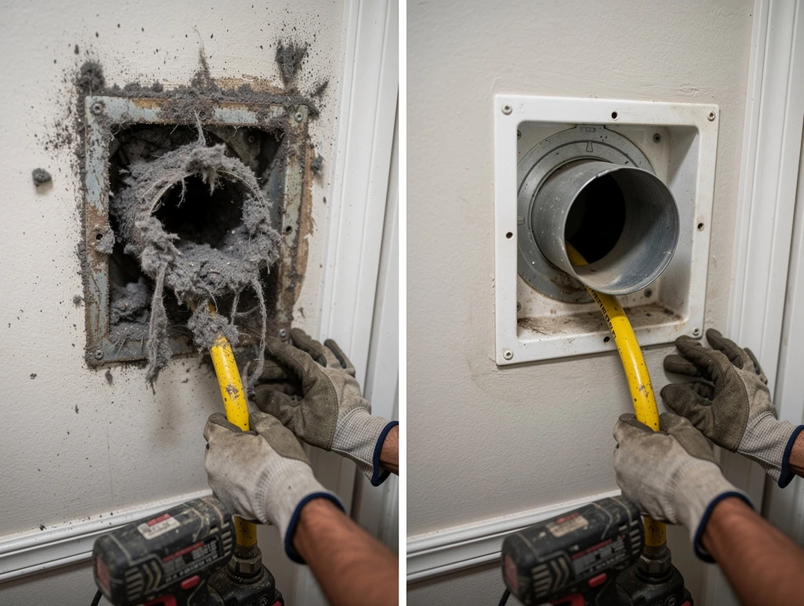 Expert gas dryer vent cleaning by Yukon Dryer Vent Cleaning in Yukon